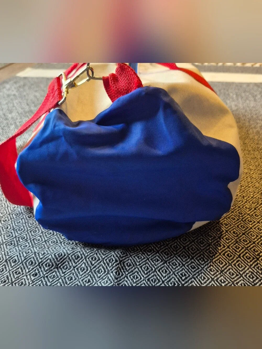 Vintage 1992 Albertville Olympics Duffel Bag